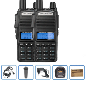  Baofeng UV-82 Plus Walkie Talkie (2pcs)