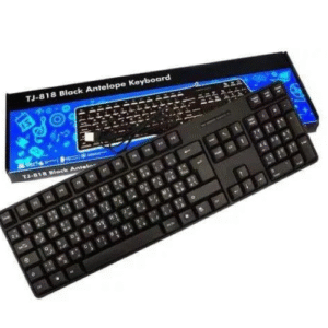 TJ818 Black Antelope Wired Keyboard